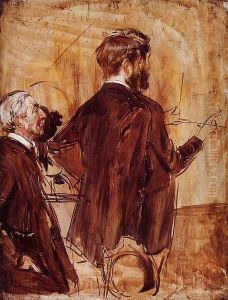 In The Studio by Giovanni Boldini
