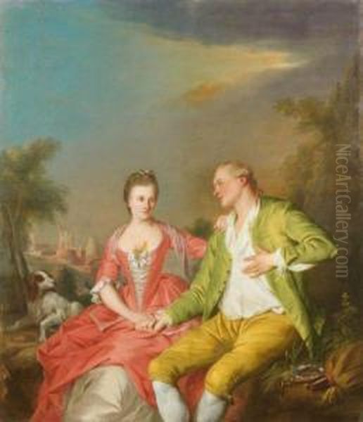 Couple Dans Un Paysage - view 1