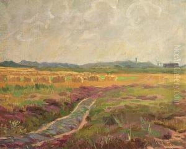 Scenery From Fanoe. Signed Wilckens - view 1