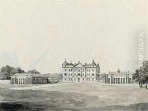 Houghton Hall,norfolk by James Wilcox