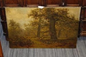 Sheep Grazing by Charles Wild