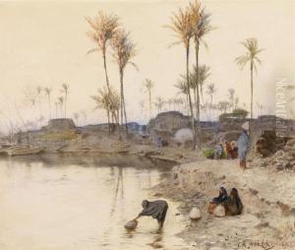 The Oasis by Charles Wilda