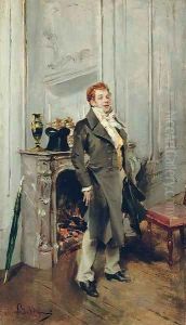 Portrait of the actor Coquelin ane by Giovanni Boldini