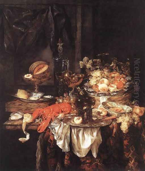 Banquet Still-Life with a Mouse 1667 - view 1