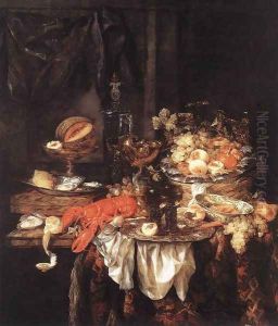 Banquet Still-Life with a Mouse 1667