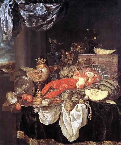 Large Still-life with Lobster 1653 - view 1