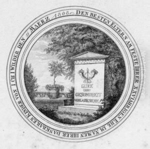 Jakob: Monument Auf Gluc by Johann Christoph J. Wilder