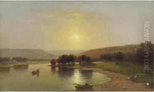 Summer Afternoon, Upper Genesee, New York by Lemuel Maynard Wiles