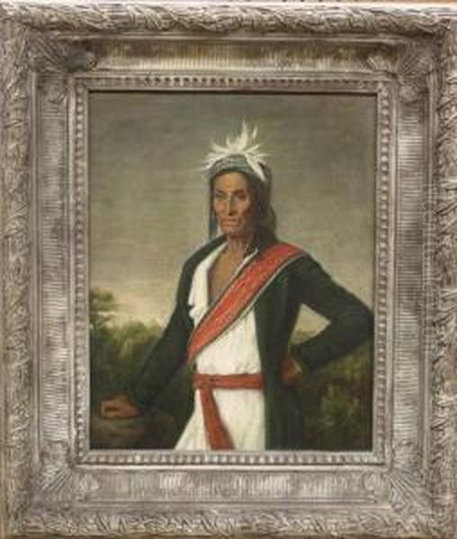 Native American With Sash - view 1