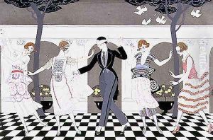 Love is Blind 1920 by Georges Barbier