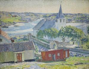 Kyrkan - Fiskebackskil by Carl Wilhelm Wilhelmson