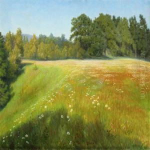 Blomstrende Eng by Johannes Martin Fastings Wilhjelm