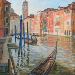 View Of San Geremia Church At Canal Grande In Venice