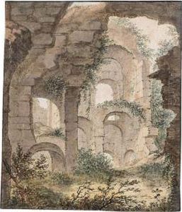 Roman Ruins by Theodoor Wilkens