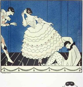 Tamara Karsavina (2) by Georges Barbier