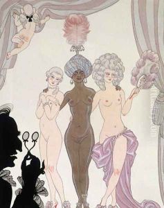 The Three Graces by Georges Barbier