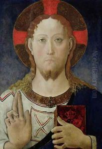 Christ Blessing by Lazzaro Bastiani