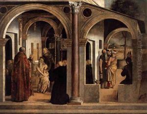 Communion of St Jerome by Lazzaro Bastiani