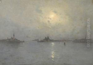 Venice At Night by August Will