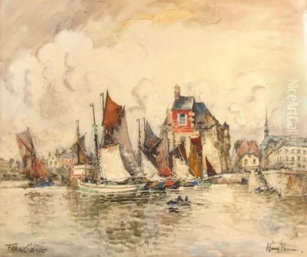 Voiliers Dans Port D'honfleur - view 1