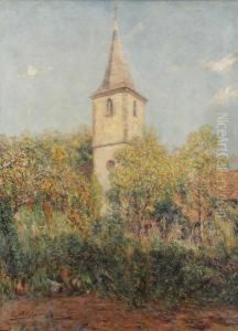 Kerkgezicht In De Zomer Kerkgezicht In De Zomer
