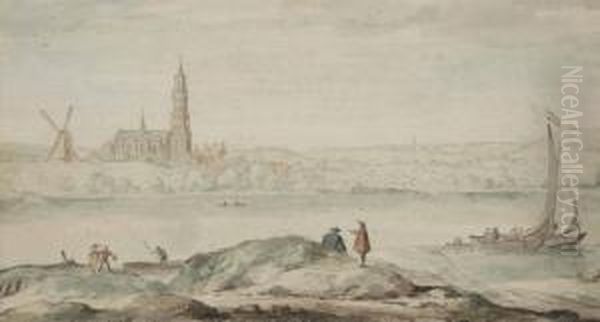 Vue Presumee De Rhenen En Hollande - view 1