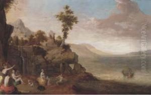 The Rape Of Europa by Cornelis Willaerts