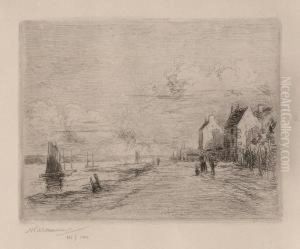 Paisaje Fluvial by Louis Willaume
