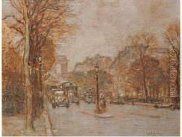 Boulevard Anime Pres De L'arc De Triomphe, Paris - view 1