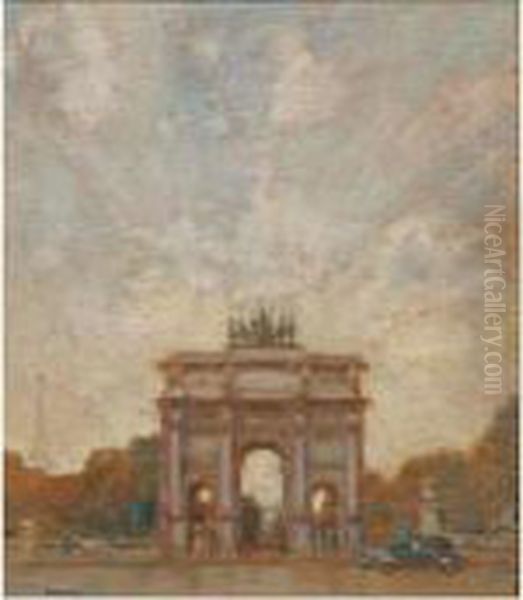 L'arc De Triomphe Du Caroussel Aux Tuileries - view 1