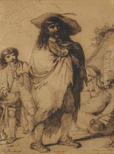 Mendiants by Pierre-Alexandre Wille