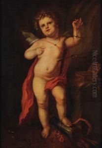 L'amour Pesant La Fleche by Thomas Willeboirts Bosschaert