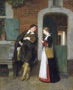 Le Couple Amoureux by Florent Willems
