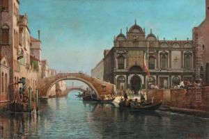 Place De L'eglise San Giovanni E Paolo by Michel Willenigh