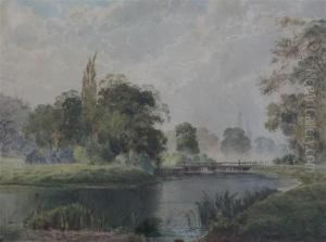 River Landscape by Arthur Willett