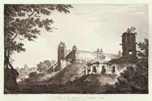 A View Of Part Of The Fort Of Lutteefpoor by William Hodges