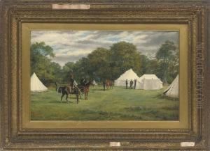 The Camp Of H.r.h. The Prince Of Wales by A. Sheldon Williams