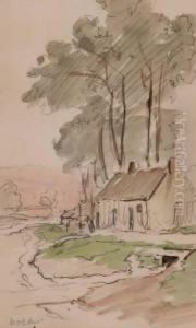 Cottage On The Dodder by Alexander Williams