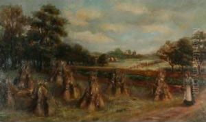 Corn Stacks, by Annie Williams
