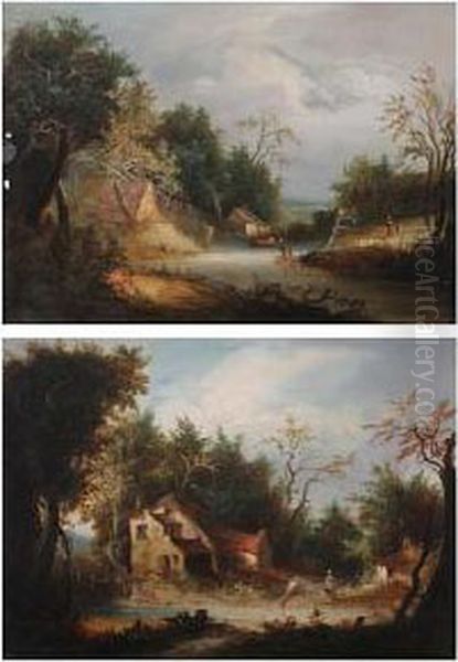 Cottages By A River - view 1