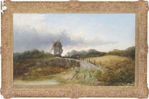 The Old Mill, Nr Maidstone by Edward Charles Williams