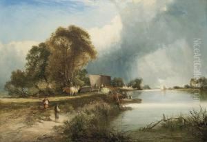 A Busy Day Along The River