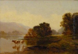 Cattle By A River Cattle By A River