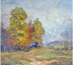 Titled Verso "autumn In Brown County" by Edward K. Williams