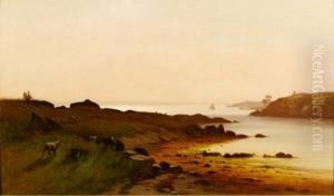 Low Tide In The Inlet by Frederick Dickinson Williams