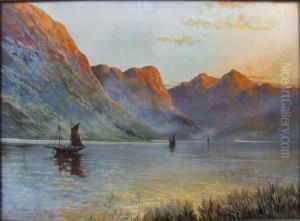 Sunset Over Ullswater by Graham Williams