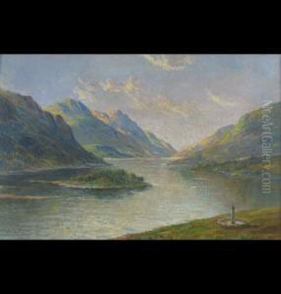 Prince Charles Memorial Loch Shiel, Inverness - view 1