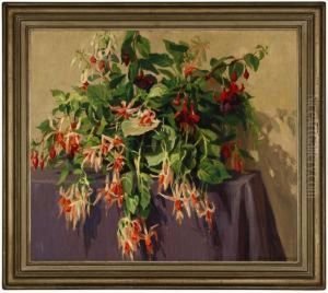 Fuchsia Still Life by Mary Belle Williams