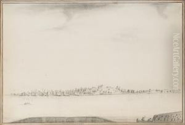 The Burnt Ruins Of Charlestown From Across The Charles River; The Charles River: A Pair - view 1