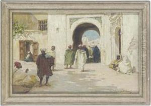 Selling Melons, Tangiers by Terrick John Williams
